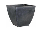 Black zinc plant pot, set of 3, SBPA21159