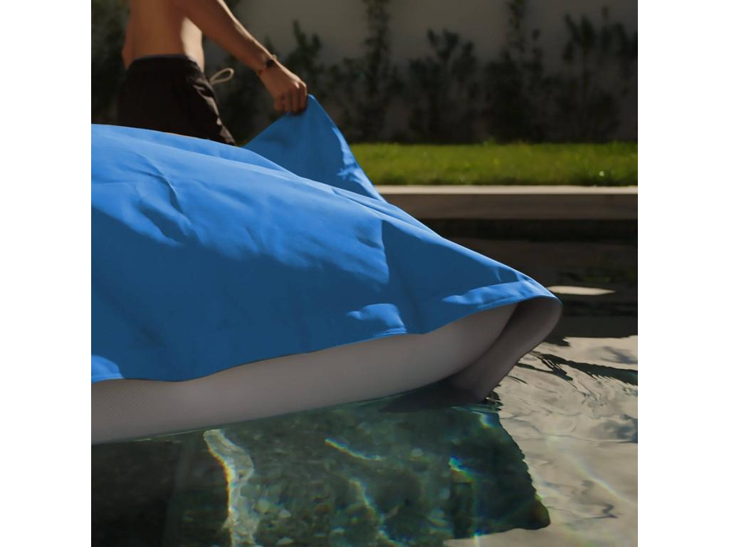 Cover for Giant XXL Beanbag 180x140cm Floating for Pool - Petrol Blue MIJK57287