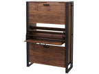 Nobellea-A27 Shoe Cabinet, Wild Oak Finish, LXMC66348