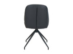 Set of 2 Monte Chairs, Black, 60x50x88 cm, Nobellea FUUP24055