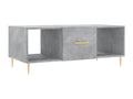 Concrete grey coffee table 102x50x40 engineered wood ZXSH92367