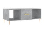 Concrete grey coffee table 102x50x40 engineered wood ZXSH92367