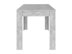 Dining table, concrete grey, 140x74.5x76 cm, chipboard, HITS62789