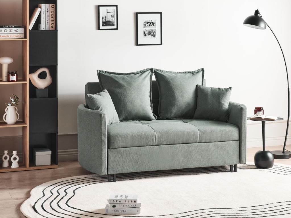 Nobellea Sofa Bed, Green Fabric PMBN47505