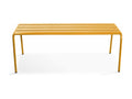 Yellow steel garden bench - Boisona ZZDT60099