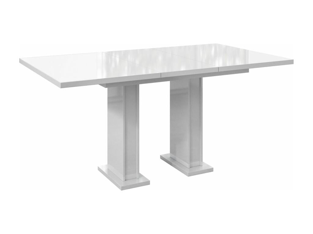 Nobellea Extendable Dining Table - White Lacquered 120-160 cm YNOF07553