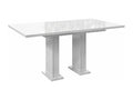 Nobellea Extendable Dining Table - White Lacquered 120-160 cm YNOF07553