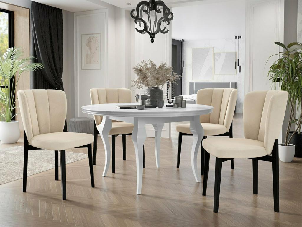 Racine Chair 130 84x50x55cm Upholstered Wood Laminate ITEY98802