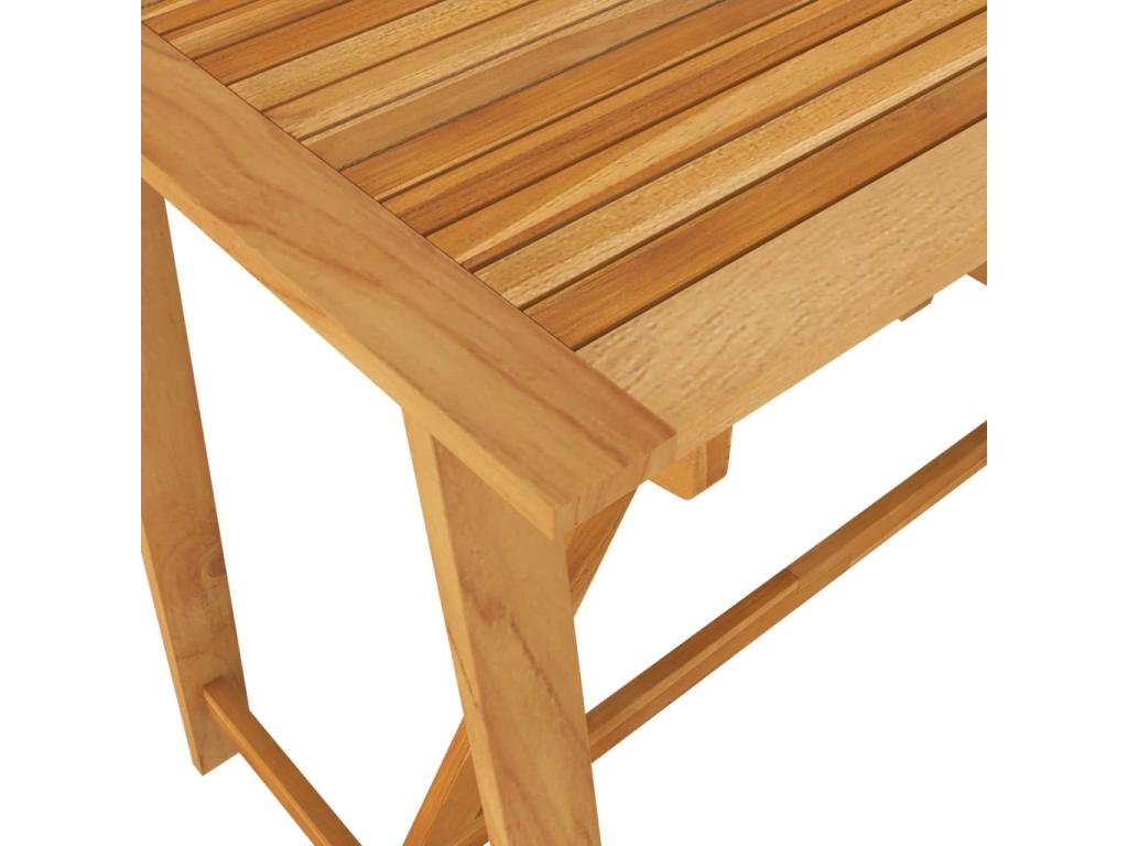 7-piece garden bar set with cushions, Grey RSFX15057