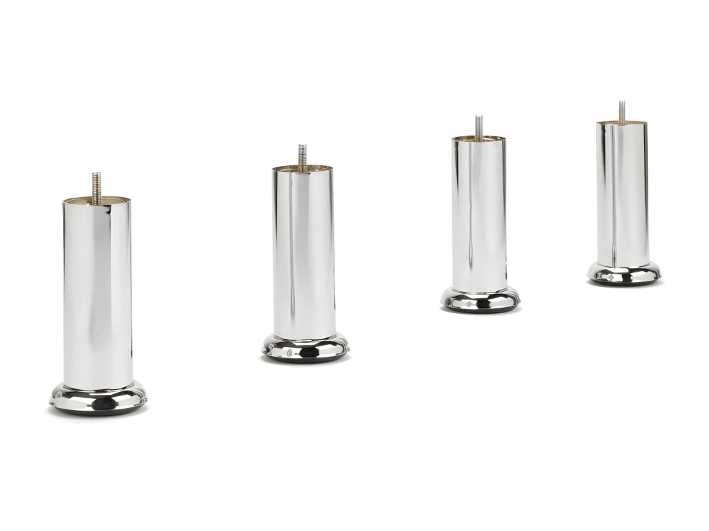 Upholstered bed base with Dekonao legs 160x200 Dekonao wood - H.15 cm - Made in France JTZH51942