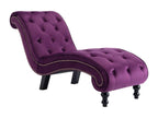 Nobellea - Purple Velvet Chaise Lounge PRIU85924