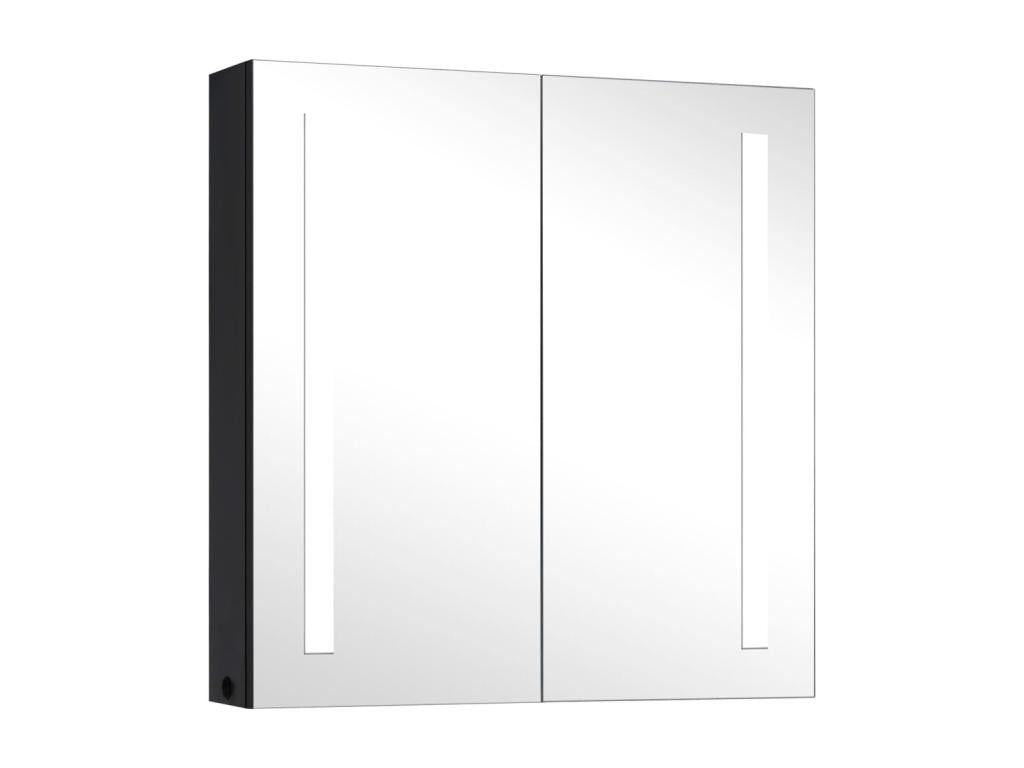 Bathroom cabinet with LED mirror 62x14x60 cm SPQW03985