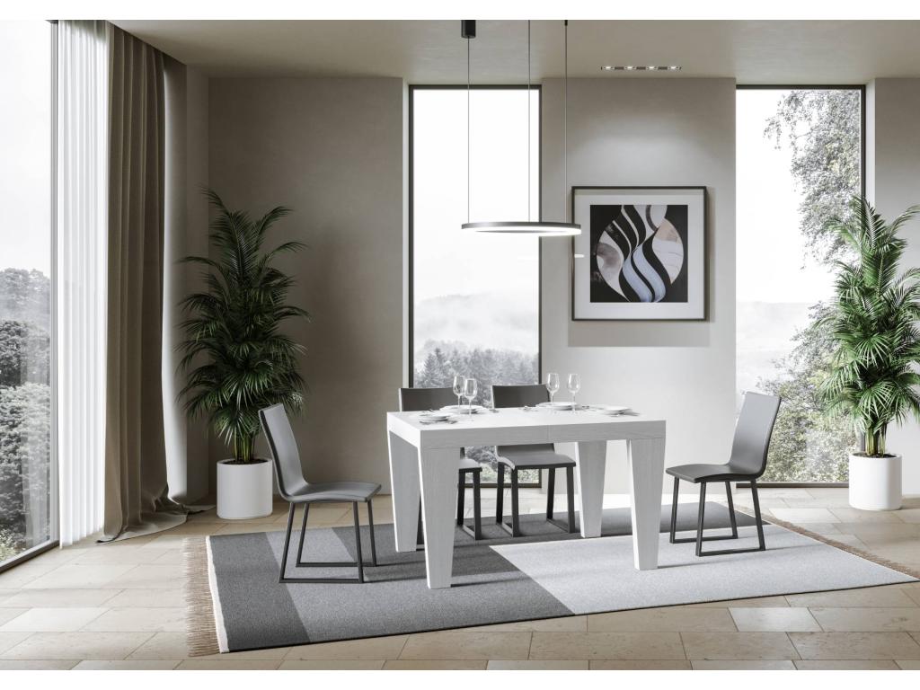 Dekonao Premium Extendable Table 90x120/224 cm White Ash GVPF44961