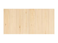 Natural pine wood headboard 80x60cm - Boisona SRNB92926