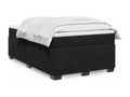 Nobellea bed base with black velvet mattress 120x190 cm BQBH50899