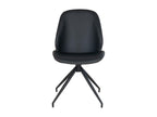Set of 2 Monte Chairs, Black, 60x50x88 cm, Nobellea FUUP24055