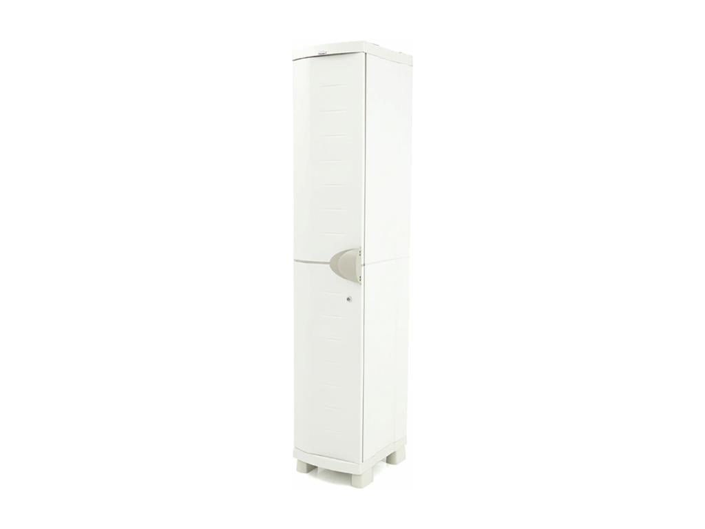 Beige indoor/outdoor storage unit/column - W- 35 x D- 45 x H- 184 cm MSNL89508