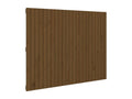 Wall-mounted headboard, honey brown, 146.5x3x110cm, solid pine wood, UWSG33037