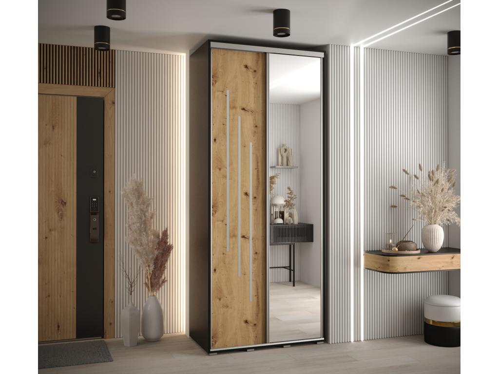 Boisona 9 Sliding Door Wardrobe 235.2/120/45 2 Doors TPFE72602