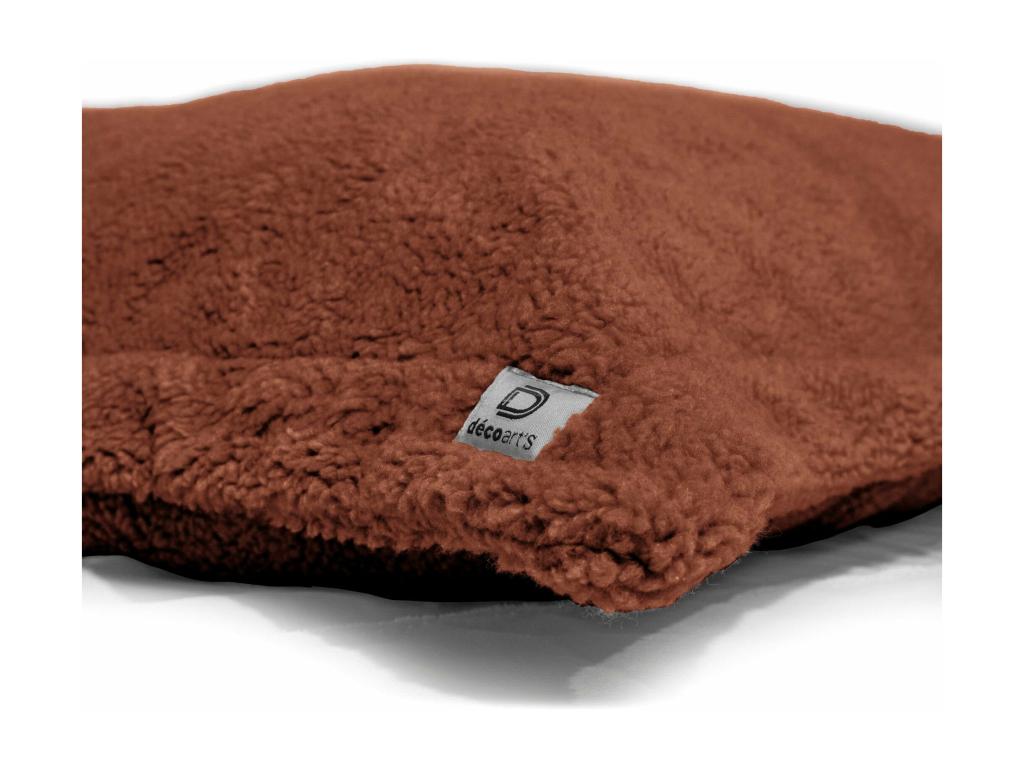 XL Indoor Pouf - Dekonao Sheepskin Effect Cover, Foam Flake Filling, 150x100cm - Dekonao OSSG93798