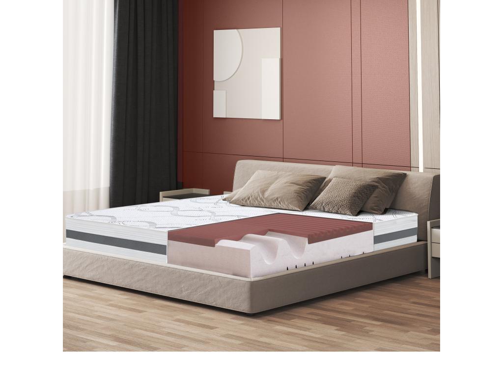 Single Mattress 125x175 with Memory Foam - Premium Quality - Height 27 cm - Made in Italy ISTT82896