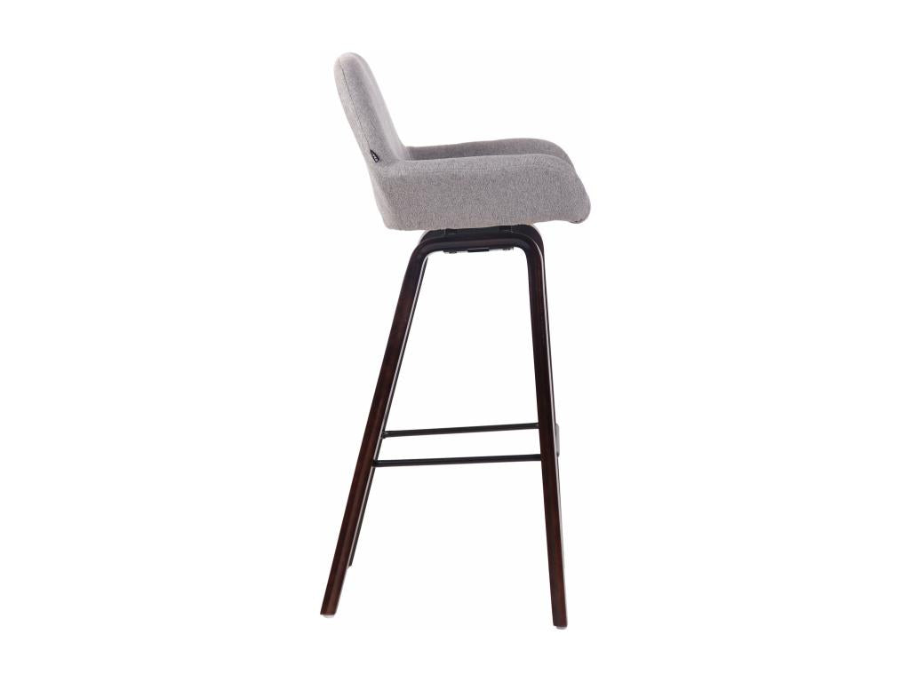 Brown wooden bar stool/chair, 52x51x103 cm, 10 0005285 ACIR69392