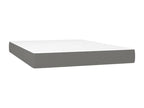 Nobellea bed base with LED mattress, dark grey, 140x200 cm, fabric TASJ01154