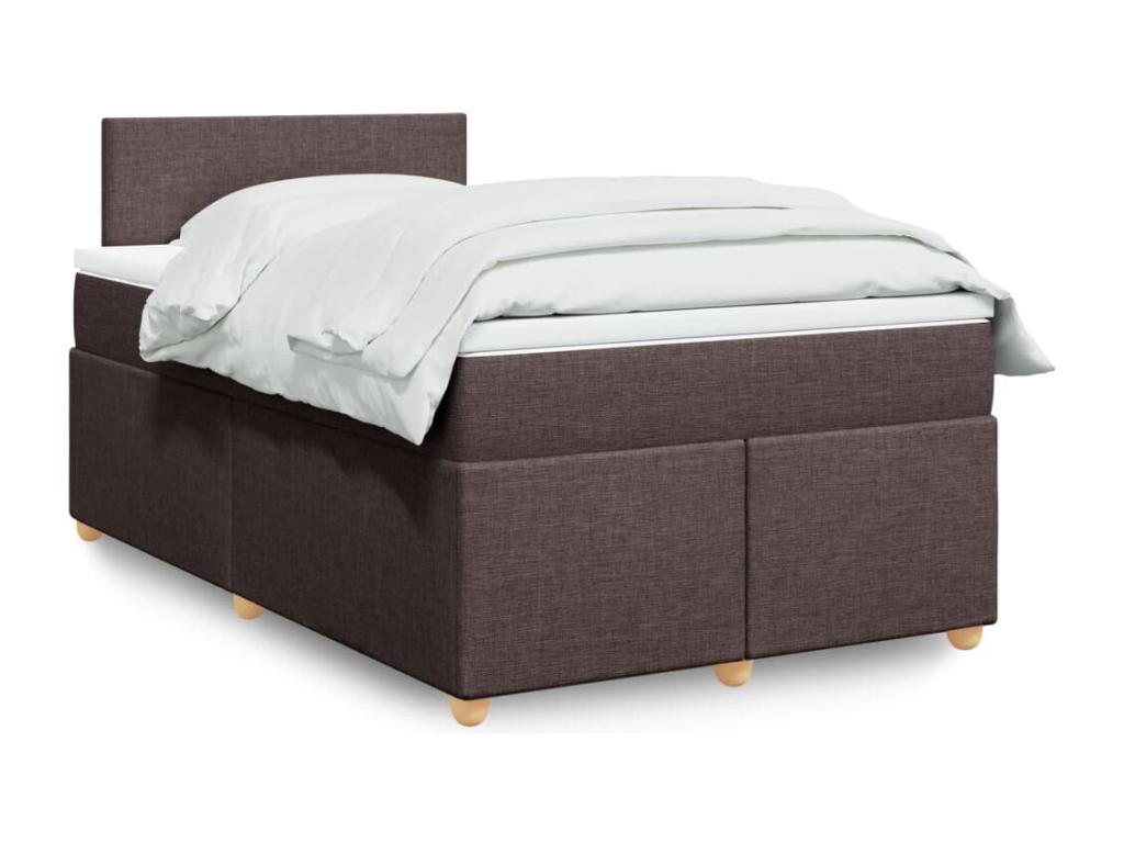 Nobellea bed base with mattress, dark brown, 120x200 cm, SFRM88448