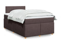 Nobellea bed base with mattress, dark brown, 120x200 cm, SFRM88448