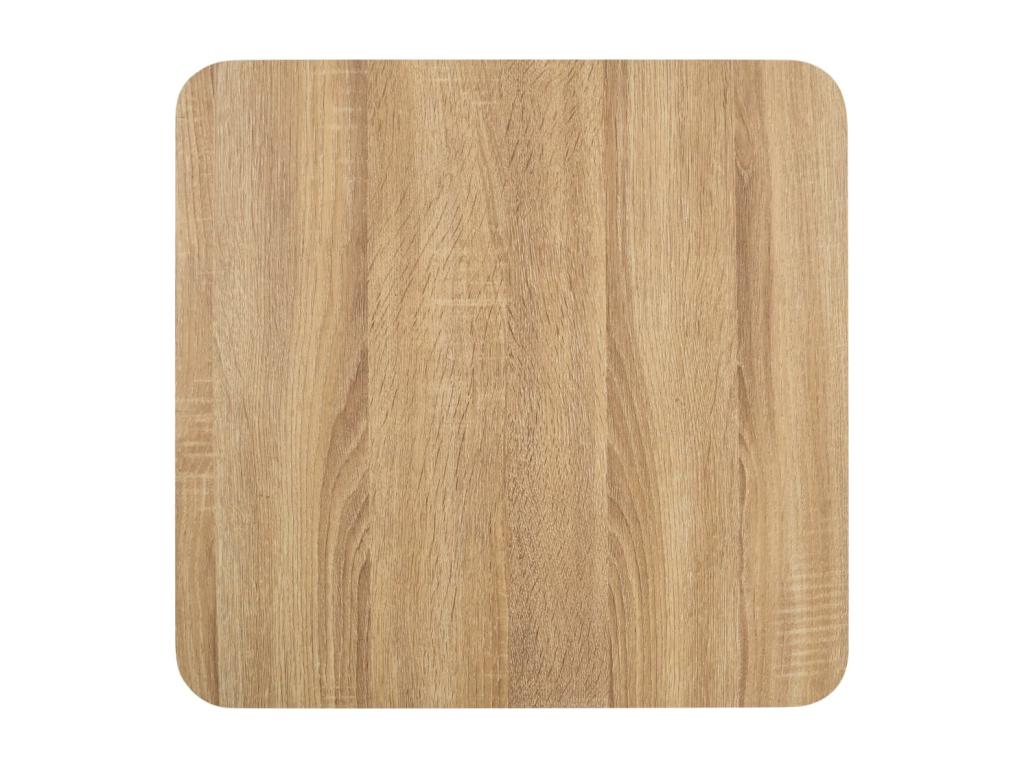 Nobellea table Light brown 50x50 cm MDF PDML33114