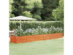 Rusty raised garden bed 480x80x45 Corten steel TCGZ64612