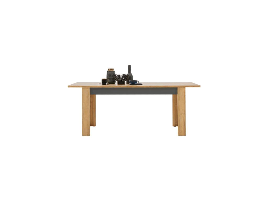Extendable Dining Table, Oak - Boisona TRLD75781