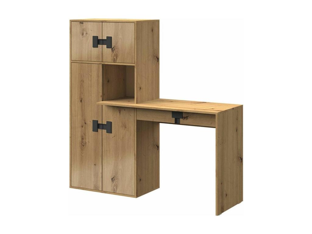 Dekonao 101 Desk with Drawers - With Doors Number of Doors: 4 82x151x50cm VEJD90361