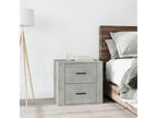 Bedside table, concrete grey, 50x39x47 cm KIVD20422