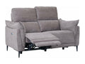 Nobellea Electric Sofa - 2 Seater - Fabric - Brown QKZQ56975