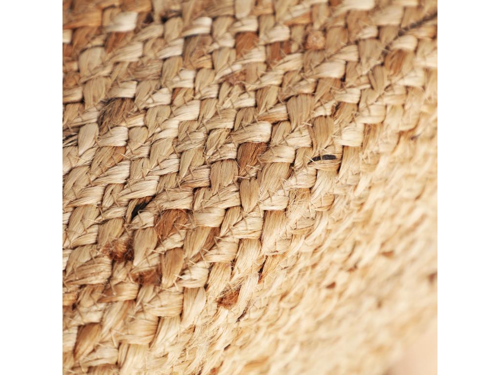 Brown Nobellea footrest 40x40x33 cm OOZM97738