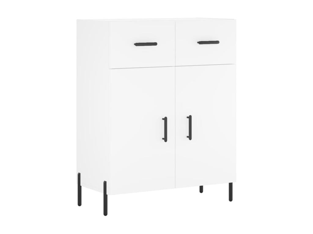 White sideboard 69.5x34x90 cm engineered wood VDEM67978
