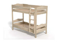 Nobellea bunk bed with safety rail - natural wood RXCN51194