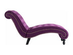 Nobellea - Purple Velvet Chaise Lounge PRIU85924