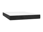 Nobellea bed base with black 140x200 velvet mattress NMWH00221