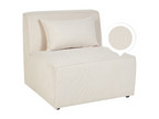 Nobellea armchair Nobellea Corduroy Light Beige JUWL57016
