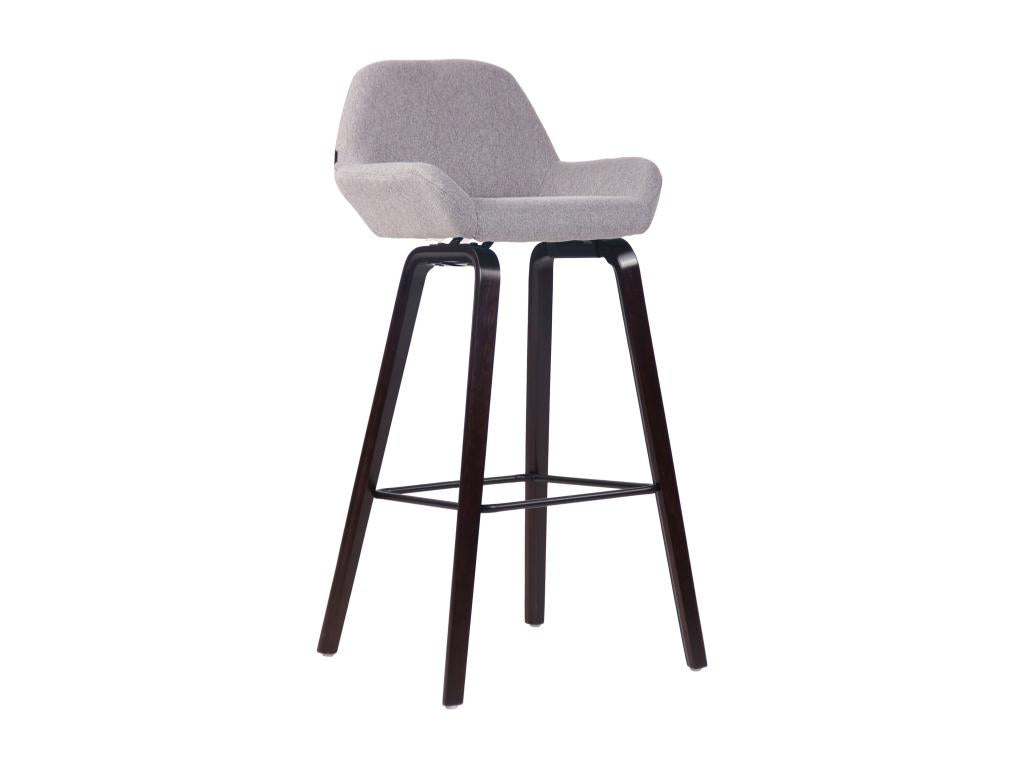 Brown wooden bar stool/chair, 52x51x103 cm, 10 0005285 ACIR69392