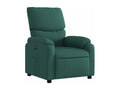 Electric Recliner Chair, Dark Green Fabric PQUD77379