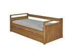 Pull-out daybed with 90x190 cm mattress, solid wood, Nobellea NVVW65172