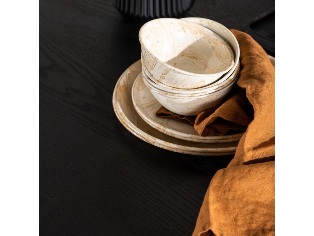 Dekonao dining table ⌀110cm black. PPJA98673