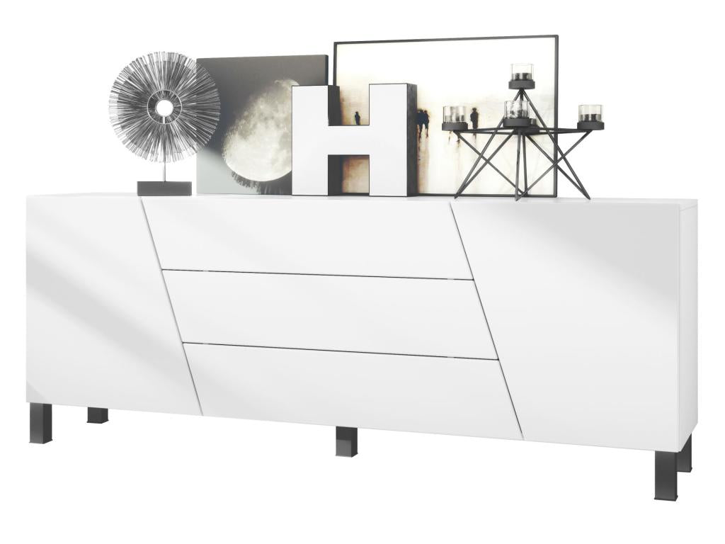 Matt White Sideboard WxHxD 178x69.5x38.5 ZQOF59391