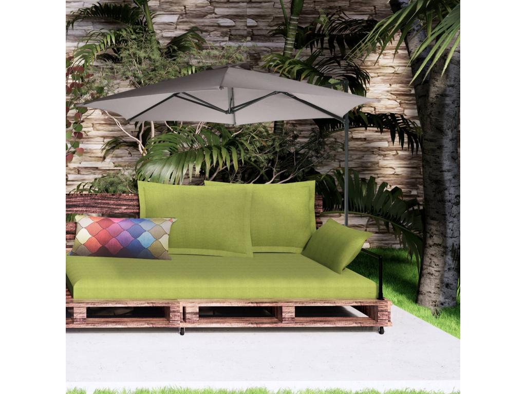 Nobellea - Nobellea Up 270 cm Hanging Parasol with Cross Steel Base EXQI24370