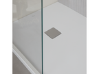 Nobellea 180x100cm Anti-Slip Acrylic Rectangular Shower Tray, Nobellea White ADRF98109