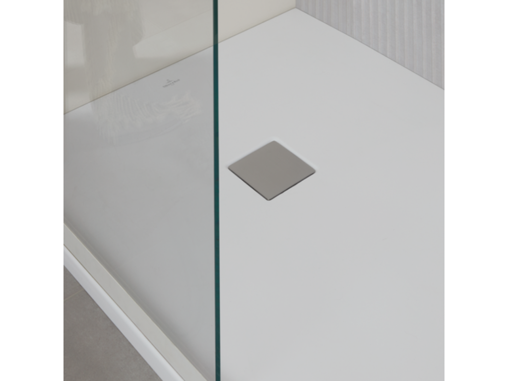 Nobellea 180x100cm Anti-Slip Acrylic Rectangular Shower Tray, Nobellea White ADRF98109