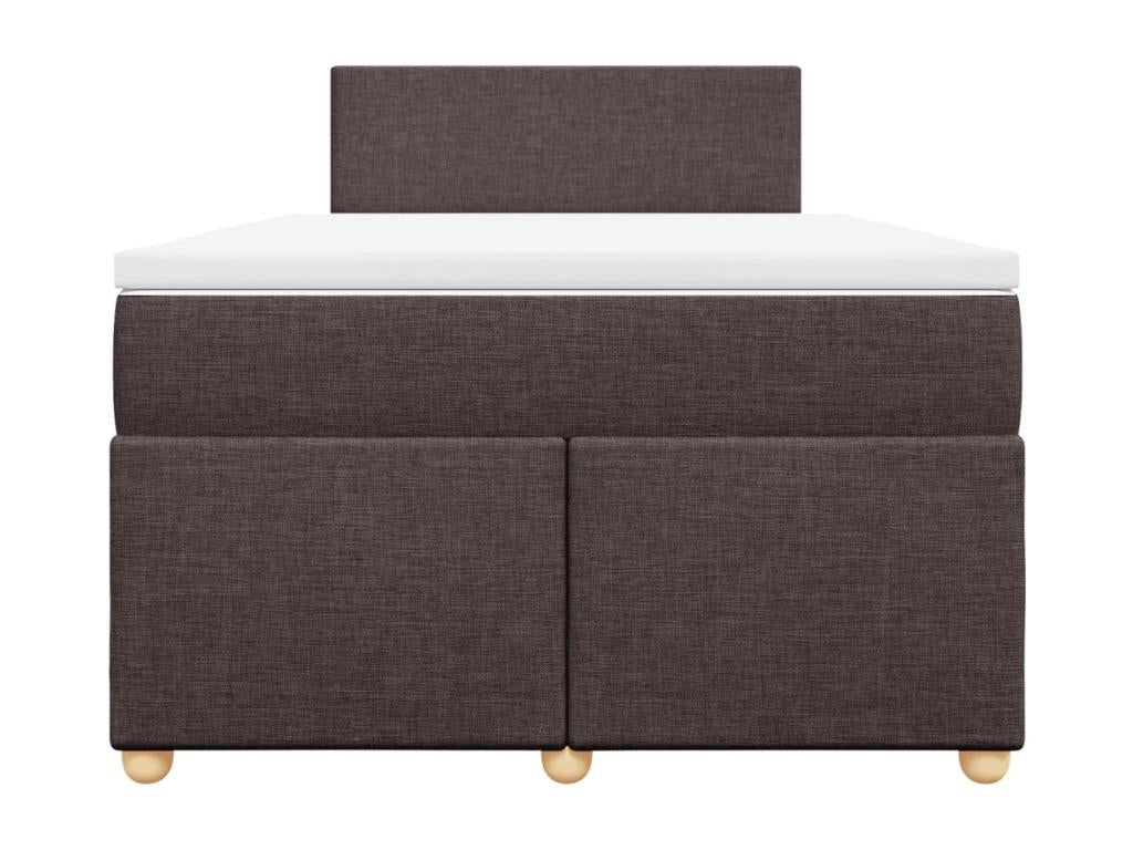 Nobellea bed base with mattress, dark brown, 120x200 cm, SFRM88448
